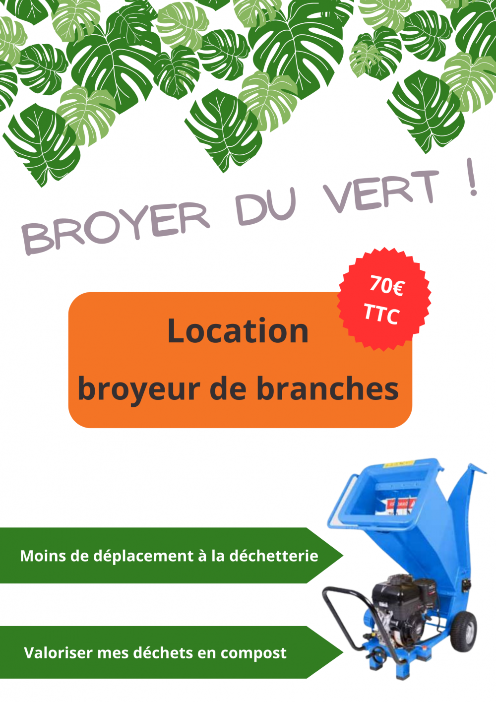 LOCATION BROYEUR